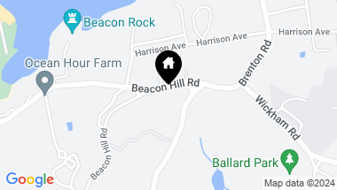 Map of 8 Beacon Hill Road, Newport RI, 02840