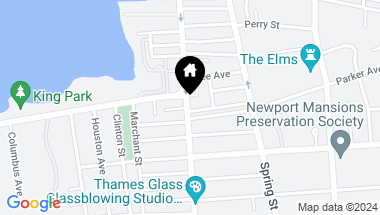 Map of 594 Thames Street, Newport RI, 02840