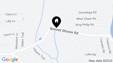 Map of 137 Bonnet Shores Road, Narragansett RI, 02882