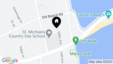 Map of 425 Gibbs Avenue, Newport RI, 02840