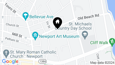 Map of 6 Sunnyside Place 5, Newport RI, 02840