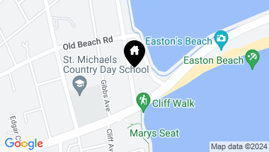 Map of 236 Eustis Avenue, Newport RI, 02840