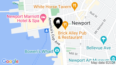 Map of 305 Swans Wharf Row 305, Newport RI, 02840