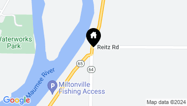 Map of 0 W River Road Road, Perrysburg OH, 43551