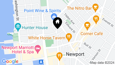 Map of 44 Thames Street, Newport RI, 02840