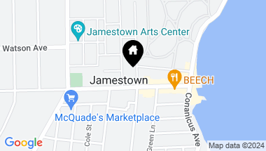 Map of 9 Coronado Street, Jamestown RI, 02835