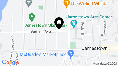 Map of 32 Pemberton Avenue, Jamestown RI, 02835