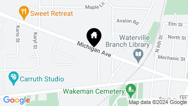 Map of 1009 Michigan Avenue, Waterville OH, 43566