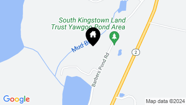 Map of 466 Barbers Pond Road, South Kingstown RI, 02892