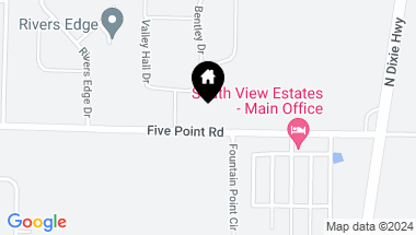 Map of 13070 Five Point Road, Perrysburg OH, 43551