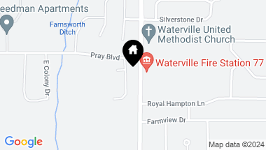 Map of 1382 Fiddlers Way, Waterville OH, 43566