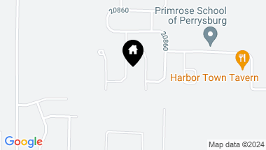 Map of 3289 Chasenwood Way, Perrysburg OH, 43551