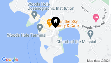 Map of 3 Little Harbor Road, Woods Hole MA, 02543
