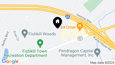 Map of 1 MILLHOLLAND DR Unit: 1C, Fishkill NY, 12524