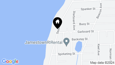 Map of 0 Seaside Drive, Jamestown RI, 02835