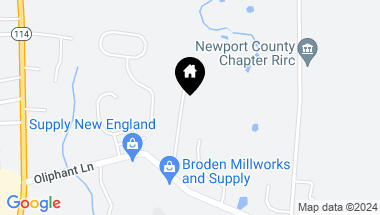 Map of 11 Barton Lane, Middletown RI, 02842