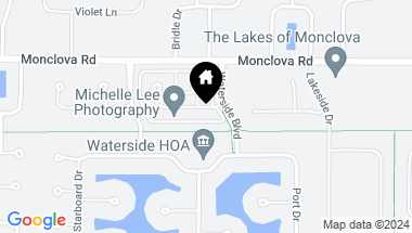 Map of 7115 Elli Harbour Lane, Maumee OH, 43537