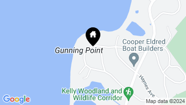 Map of 46 Gunning Point Avenue # 1U, Falmouth MA, 02540