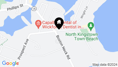 Map of 146 Boston Neck Road, North Kingstown RI, 02852