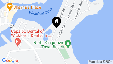 Map of 204 Steamboat Avenue, North Kingstown RI, 02852