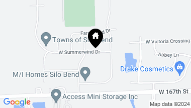 Map of 16521 S Sun Meadow Lot #20 Drive, Lockport IL, 60441
