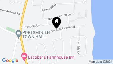 Map of 82 Prospect Farm Road, Portsmouth RI, 02871