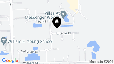 Map of 14446 Iz Brook Drive, Homer Glen IL, 60491