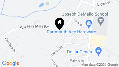 Map of 3 Davis St, Dartmouth MA, 02748