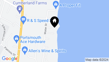 Map of 38 Morningside Lane, Portsmouth RI, 02871