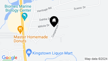 Map of 51 Casperson Avenue, North Kingstown RI, 02852