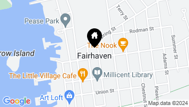 Map of 0 Nulands Neck, Fairhaven MA, 02719