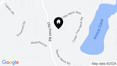 Map of 276 Winding Cove Road, Marstons Mills MA, 02648