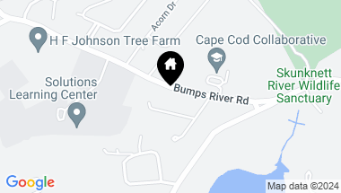 Map of 379 Bumps River Road, Osterville MA, 02655