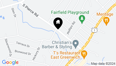 Map of 8 Maplewood Drive, East Greenwich RI, 02818