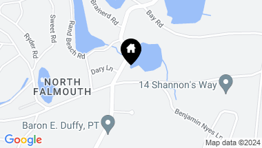 Map of 200 Chester Street, North Falmouth MA, 02556
