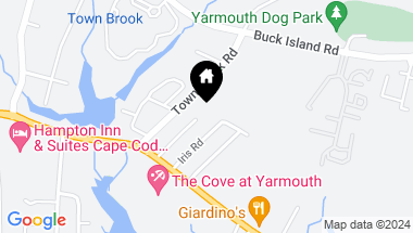 Map of 32 Woodbine Avenue, South Yarmouth MA, 02664