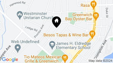 Map of 44 Mawney Street, East Greenwich RI, 02818