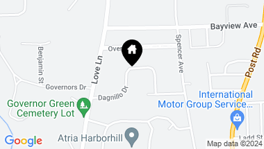 Map of 77 Dagnillo Drive, Warwick RI, 02818