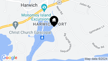 Map of 27 Saquatucket Bluffs Road, Harwich Port MA, 02646