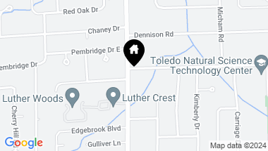 Map of 5801 Elmer Drive, Toledo OH, 43615