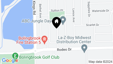 Map of 803 Madison Boulevard, Bolingbrook IL, 60490