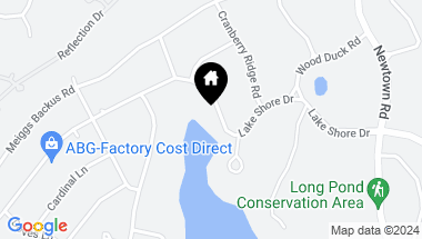 Map of 211 Lake Shore Drive, Marstons Mills MA, 02648