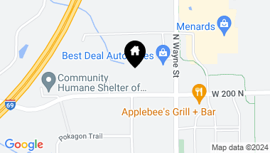 Map of 310 W Wendell Jacob Avenue, Angola IN, 46703