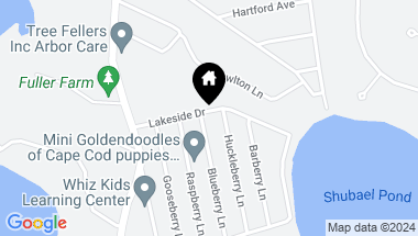 Map of 79 Lakeside Drive, Marstons Mills MA, 02648