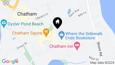 Map of 16 Nameless Lane, Chatham MA, 02633