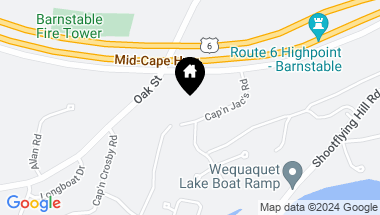 Map of 97 Cap'n Jac's Road, Centerville MA, 02632