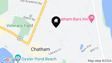 Map of 84 Doane Road, Chatham MA, 02633
