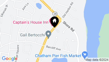 Map of 364 Old Harbor Road, Chatham MA, 02633