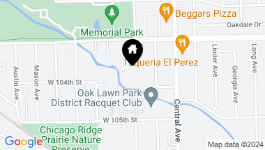 Map of 10420 Circle Drive Unit: 32B, Oak Lawn IL, 60453