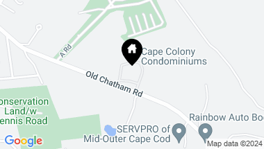 Map of 432 Old Chatham Road # 203, South Dennis MA, 02660